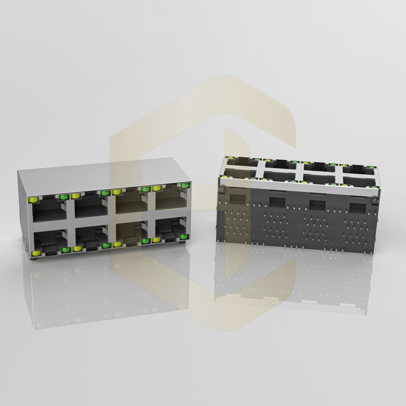 HC-RJ45-059A-2x4-2