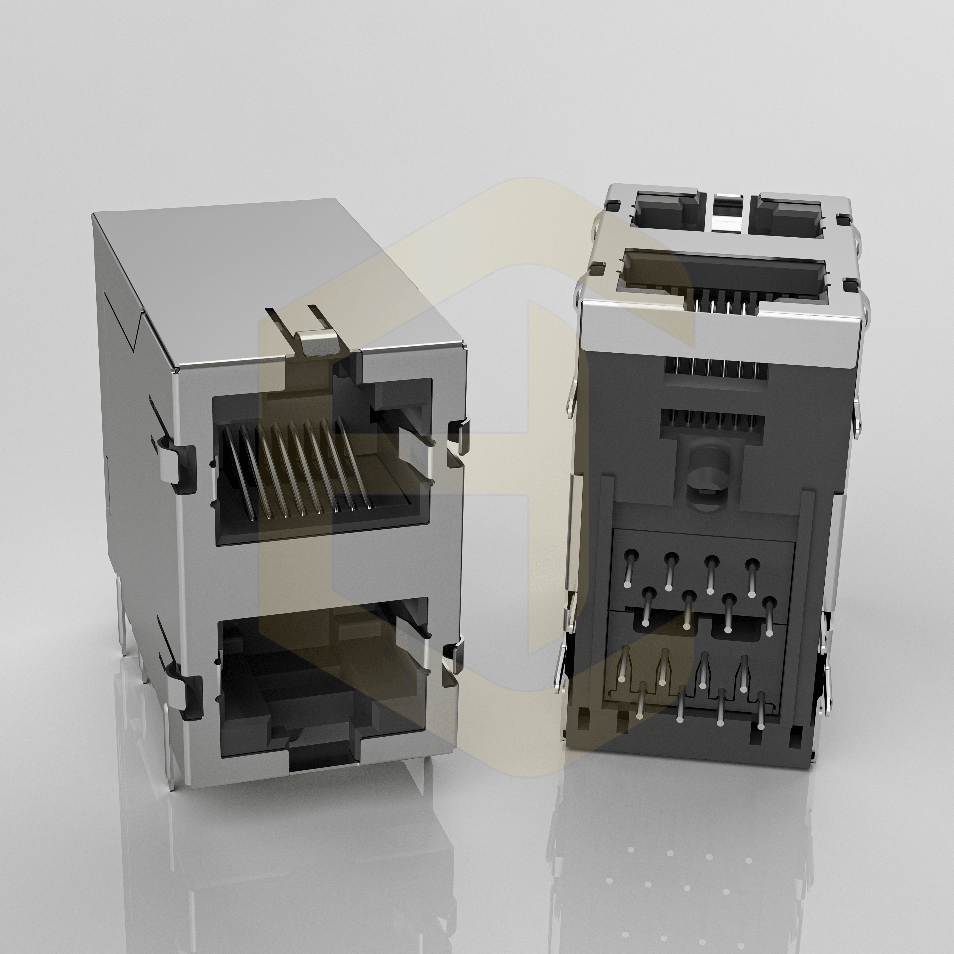 HC-RJ45-059C-2x1-3